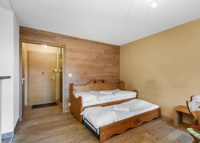 Chaleureux Studio Avec Vue Sur Les Montagnes Кран-Монтана