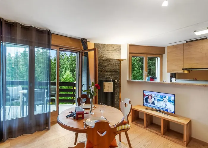 Chaleureux Studio Avec Vue Sur Les Montagnes Appartement Crans-Montana