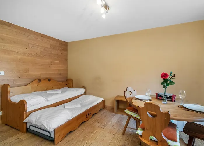 Chaleureux Studio Avec Vue Sur Les Montagnes Appartement Crans-Montana
